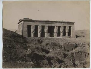 Tempel der Hathor, Dendera: Ansicht des Großen Hypostyls