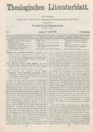 113-115 [Rezension] Handbuch der Altertumswissenschaft