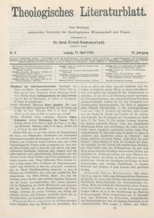 113-115 [Rezension] Handbuch der Altertumswissenschaft