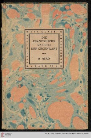 Band 88: Bibliothek der Kunstgeschichte: Die französische Malerei der Gegenwart