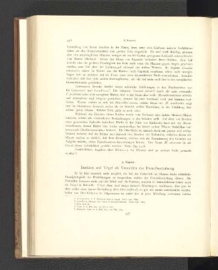 9. Kapitel. Insekten und Vögel als Vermittler der Fremdbestäubung.