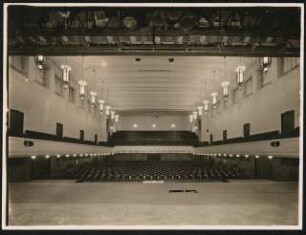 Landestheater im Reichsdankhaus, Schneidemühl: Ansicht Zuschauerraum