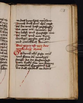 Gebet vom Mitleiden Mariae