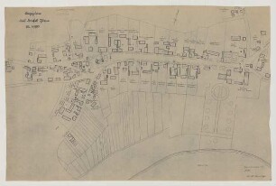 Görne (Kreis Westhavelland): Dorf Görne. Lageplan