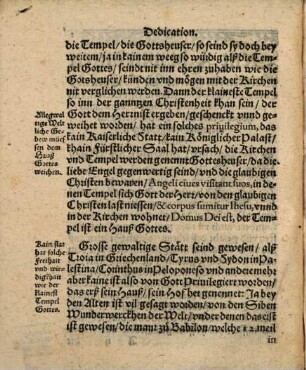 Der Layen Kirchenspiegel : Mit angehenckten Newen Jar schanckungen deß Tempels vnd seiner zugehör, kurtz vnd einfeltig für die guthertzigen Layen außgelegt