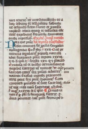 Incipiunt notabilia de penitencia et satisfactione