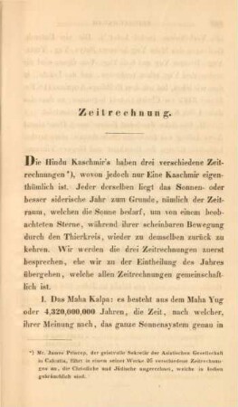 Zeitrechnung