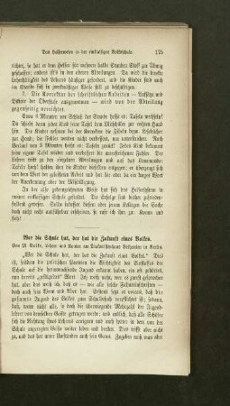 Wer die Schule hat, der hat die Zukunft eines Volkes