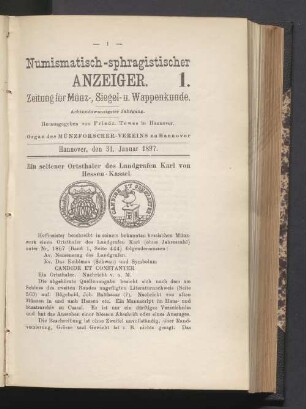 1. 31. Januar 1897