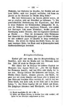 V. Kriegsverfassung