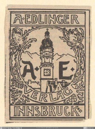 Druckermarke Edlinger, A.