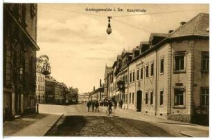 Geringswalde. Hauptstraße