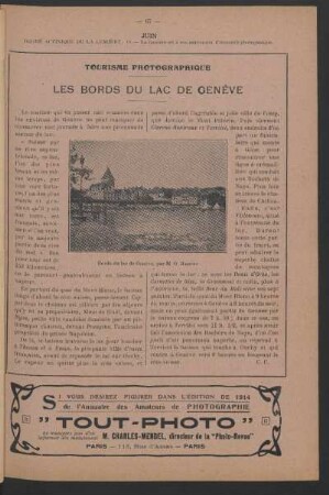Les Bords Du Lac De Genève