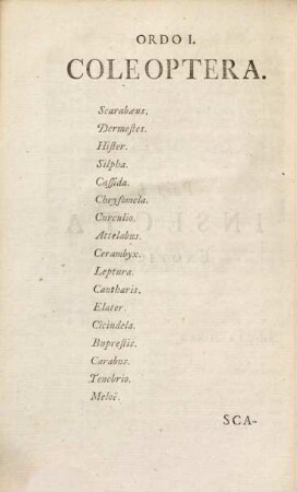 Museum S. R. M. Ludovicae Ulricae, Reginae Suecorum ... : in quo animalia rariora, imprimis insecta & conchylia describuntur