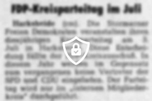 FDP-Kreisparteitag im [Name maskiert]