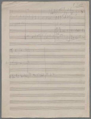 Die Meistersinger von Nürnberg, WWV 96, Fragments - BSB Mus.ms. 9962 : [without title]