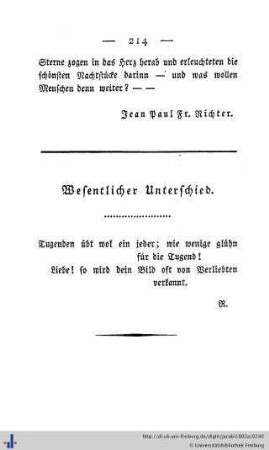 Wesentlicher Unterschied.