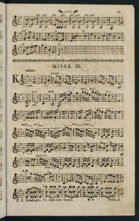 17-33, Missa III. - Missa IV.