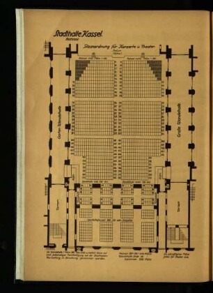 Stadthalle Kassel, Festsaal