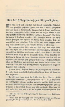 12-20 Aus der frühbyzantinischen Kirchendichtung