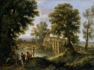 Flusslandschaft bei Tivoli
