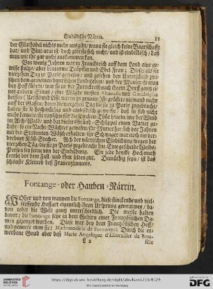 [Fontange- oder Hauben=Naerrin - Faule Naerrin]