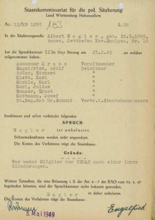Engler, Albert