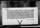 König Ladislaus belehnt Graf Ulrich V. mit Lichtenberg, Bottwar und Beilstein.