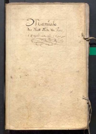 IX A 1 - Alte Stadtrechnungen (1689 - 1690)