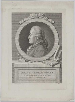 Bildnis des August Wilhelm Börger