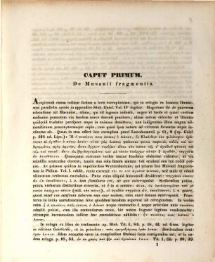 Lectionum Stobensium particula ..., Particula prior