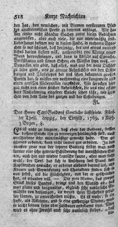 Sämtliche Lustspiele. T.5.