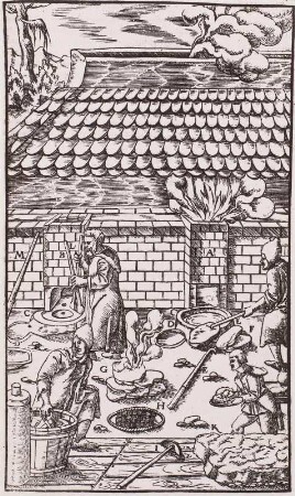 Agricola, Hüttenwesen, 1556