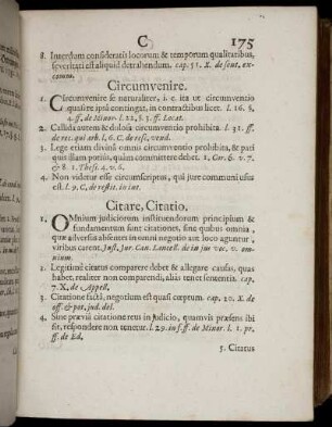 Citare, Citatio [ - ] Colonus.