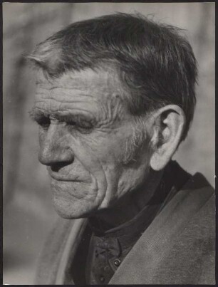 Portrait eines 80-jährigen Landarbeiters