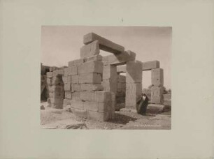 Tempel in Theben in Ägypten
