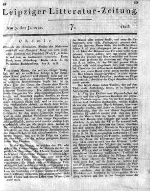 1815-01-09 : 7. Stück