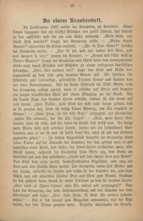 An einem Krankenbett