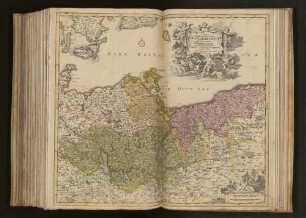 Tabula Marchionatus Brandenburgici Et Ducatus Pomeraniæ : quæ sunt Pars Septentrionalis Circuli Saxoniæ Superioris