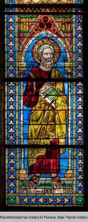 Die Apostel Simon und Judas Thaddäus - Fenster A-X: Simon und Judas Thaddäus