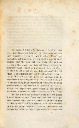 Der Josephinismus und die kaiserlichen Verordnungen vom 18. April 1850 in Bezug auf die Kirche : Aus dem Ungar. übers.