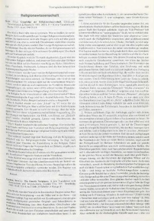 101-104 [Rezension] The Gnostic scriptures
