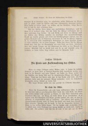 Sechster Abschnitt. Die Ernte und Aufbewahrung des Obstes.