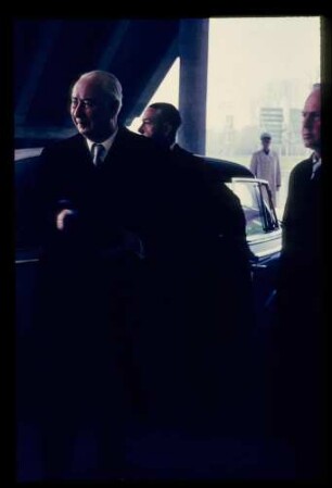 Bundespräsident Heuss 26.10.57.