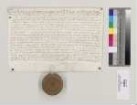 Abt Frobenius von St. Emmeram belehnt nach Herrenfall Thomas Hächsl zu Mariaort (Orth) mit dem Wörth, nächst Orth und Oberwinzer in der Donau gelegen, der zur Hälfte zum Reichsstift lehenbar ist und von dem jährlich 34 Kreuzer 4 Pfenning Grundzins an das Reichsstift zu entrichten sind. S=A