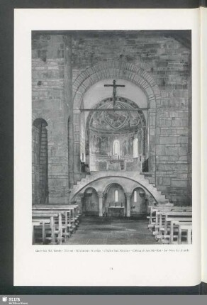 Giornico (Kt. Tessin). Kirche San Nicolao