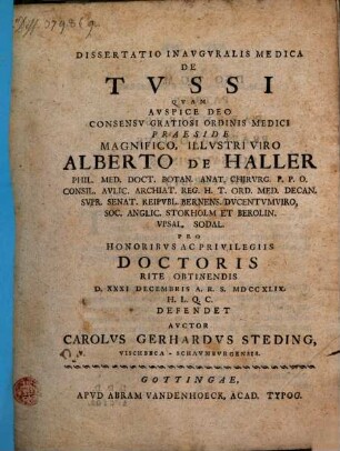 Diss. inaug. med. de tussi