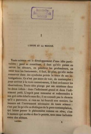 Les problèmes de la nature