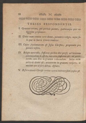 Theses Respondentis