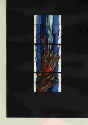 Entwürfe für zwei Altarfenster in der Evangelischen Versöhnungskirche in Kassel